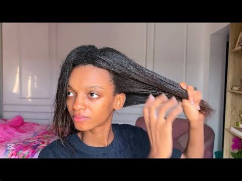 How I Relax My Hair At Home My Relaxer Routine YouTube