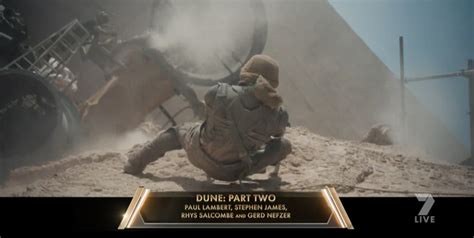 And The VFX Oscar Went To Dune Part Two Befores Afters