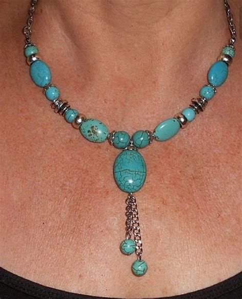 Pin By Consuelo Uribe On Casa Nueva Turquoise Bead Necklaces Beaded