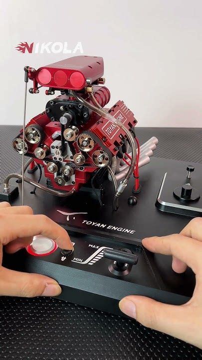 V8 Miniature Engine Model