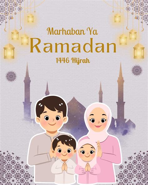 Editable Gambar Raya Template Hari Raya Aidilfitri Canva Psd