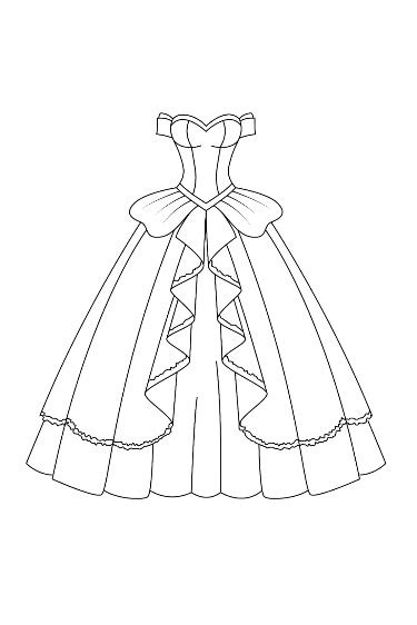 Modern Aesthetic Coloring Pages In Fashion Coloring Book