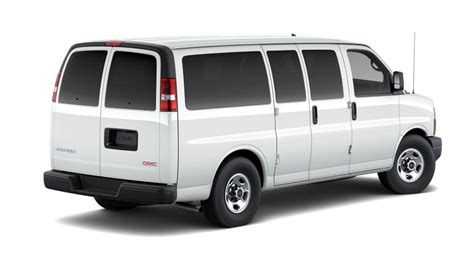 White Gmc Savana Passenger In Villa Park New Van For Sale