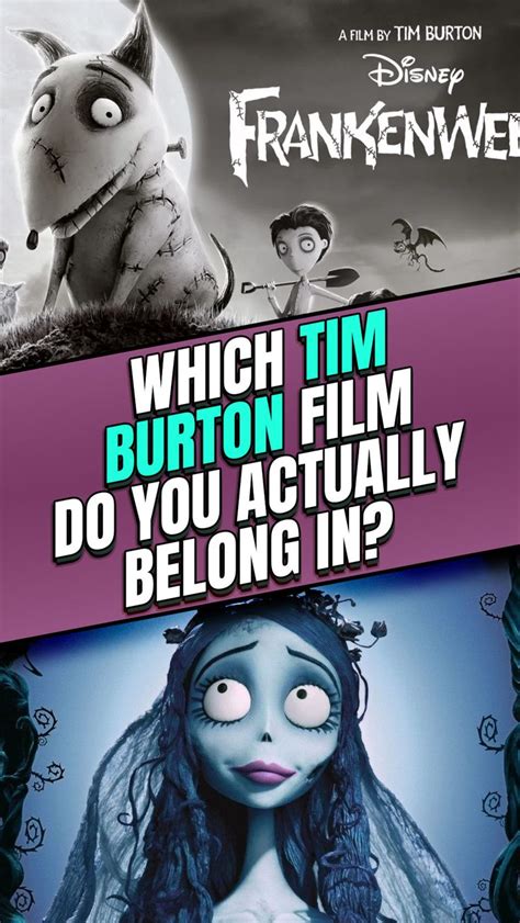 What Tim Burton Esque Quirk Would Define Your Character Tim Burton