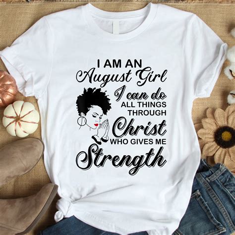 Born In May I M An August Birthday Black Girl Shirt Black Queen Shirt