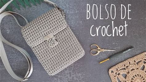 Bolso de ganchillo o crochet fácil paso a paso DIY Crochet Phone bag