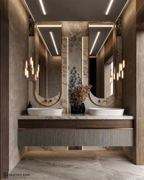 Elevate Your Space With This Exquisite Bathroom Design By Mostafa Samy