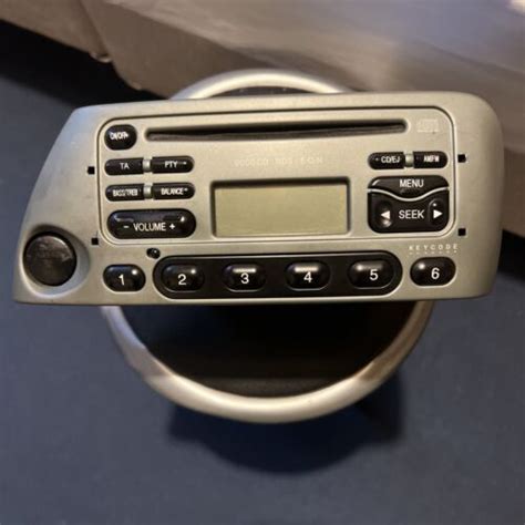 Ford Ka Radio Stereo Cd Rds E O N Silver Gray S T C Bb