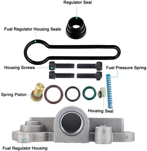 Blue Spring Fuel Pressure Regulator For Ford L Powerstroke