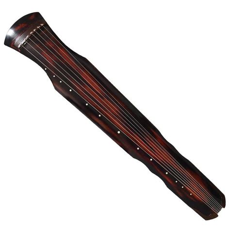 Orientalmusicsanctuary Vermillion Lacquered Aged Paulownia Guqin For