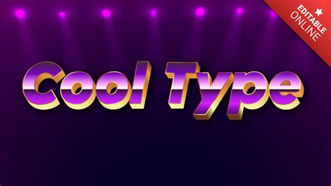 Cool Type Jackpot Text Effect Generator