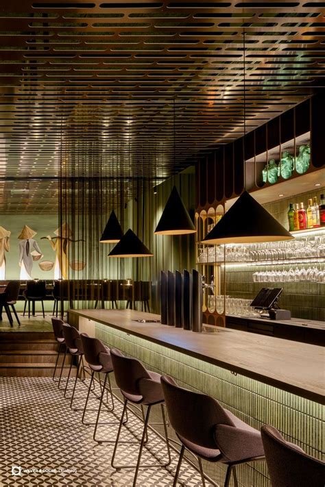 Hospitality Modern bar lighting design ideas DINOR by Wever Ducré