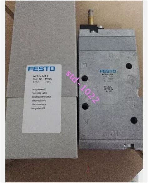 New FESTO MFH 5 3 8 B 19705 Solenoid Valve Free Shipping 1PC EBay