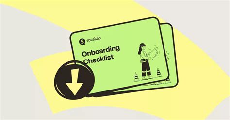 Employee Onboarding Checklist For Hiring A New Employee