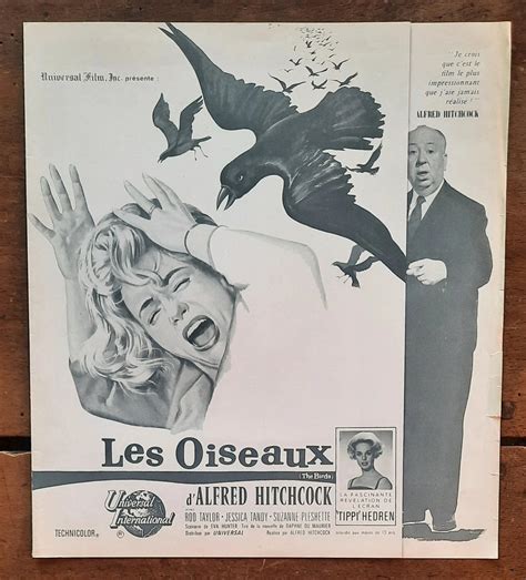 Dossier de presse LES OISEAUX Alfred HITCHCOCK Rod TAYLOR Jessica TAND