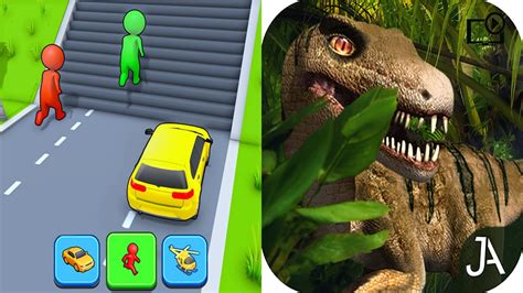 Shape Transform VS Dinosaur Safari All Levels Gameplay Android Ios