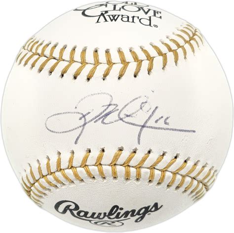 Doug Mientkiewicz Autographed Official Gold Glove Logo MLB Baseball