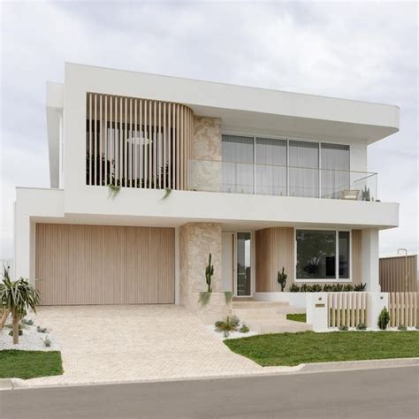 Luxury Home Front Door Decor Facade House House Exterior Beach