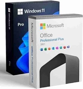 MICROSOFT Windows 11 Pro Office Professional Plus 2021 1 User PC