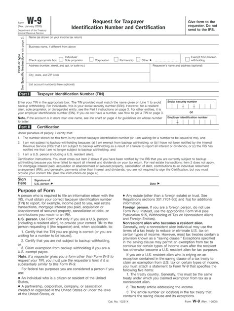 Blank W Form Printable Michael P Logan