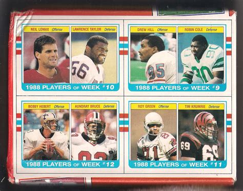 1989 TOPPS FOOTBALL WAX BOX 36 PACKS 15 CARDS 1 STICKER PER PACK