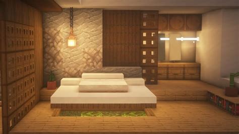 Minecraft Tutorial Bedroom Interior Minecraft Bedroom