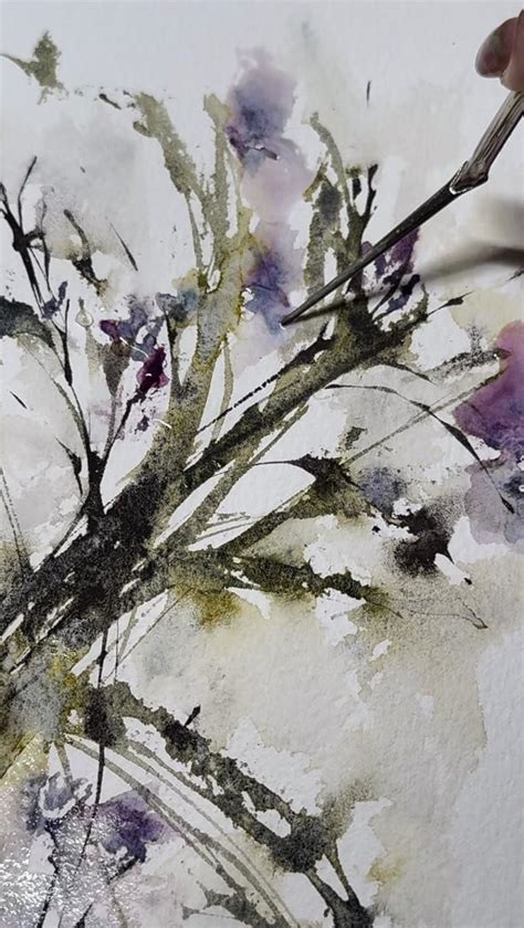 On Instagram Intuitive Watercolour Florals