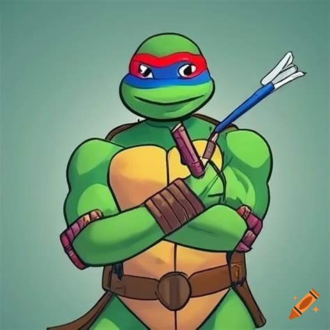 Elon Musk Depicted As A Ninja Turtle Cartoon Character On Craiyon