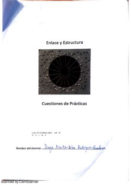 Examen Practico De Laboratorio Enlace Y Estructura Pdf