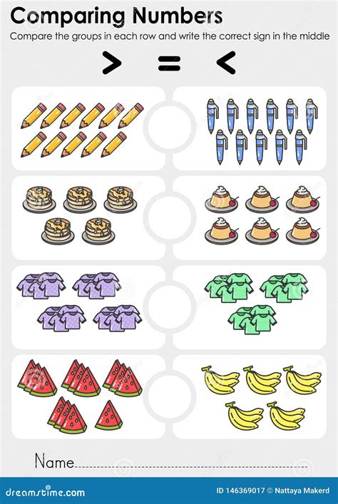 Comparing Numbers Activities Nd Grade