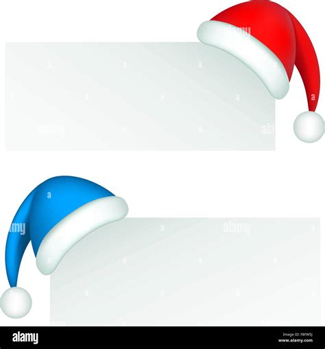 Santa Claus Hat Stock Vector Image Art Alamy