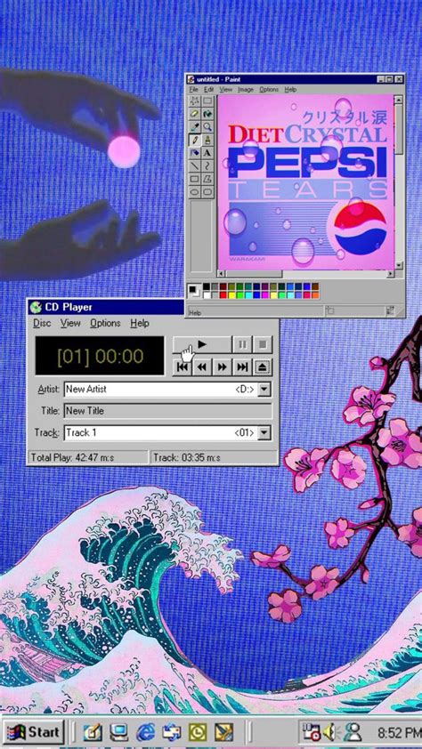 Vaporwave Windows Windows95 Retrowave Y2k Collage Vaporwave