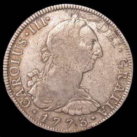 Spain Carlos III 8 Reales 1773 Mexico FM No Reserve Price