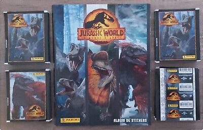 Panini Jurassic World Le Monde D Apres Album Pochettes