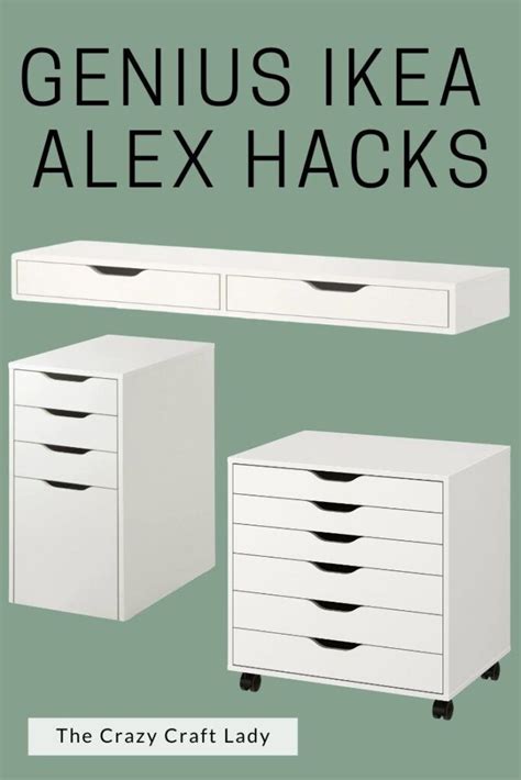 My Favorite Ikea Alex Drawer Hacks To Help Organize Your Space Ikea