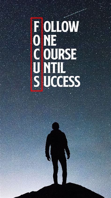 Focus Is The Key To Success Life Quotes Motivational Quotes