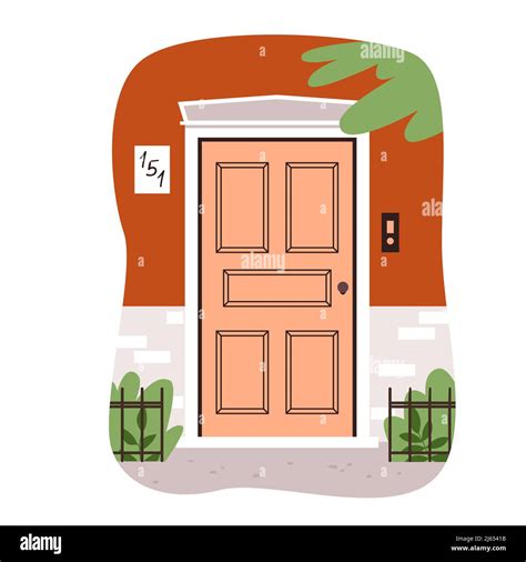 Front facade view old Cut Out Stock Images & Pictures - Alamy 