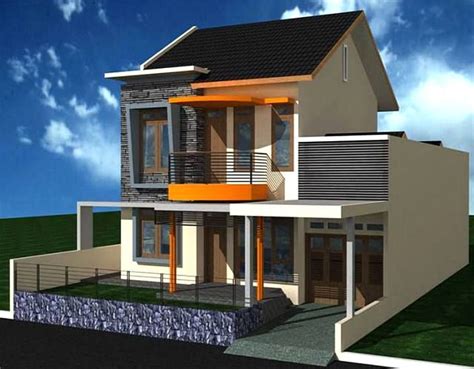 Model Rumah Minimalis Lantai Sederhana Populer Minimalist Home