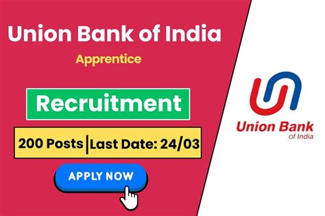 Union Bank Of India Apprentice Recruitment Apply Online For