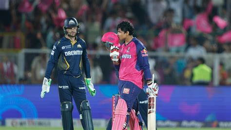 rr  gt ipl  vaibhav sooryavanshi masterclass helps rajasthan