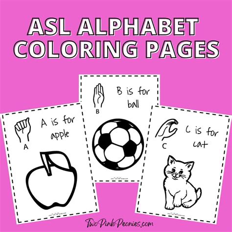 Printable Beginner Sign Language Alphabet