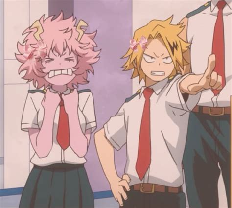 Mina And Denki Bnha Icon My Hero Academia My Hero