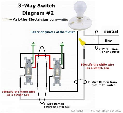 Circuit Diagram Of Two Way Switch