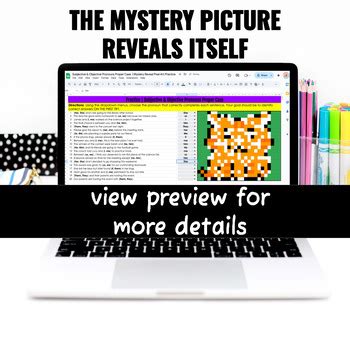 Subjective Objective Pronouns Proper Case Ela Mystery Picture Pixel Art