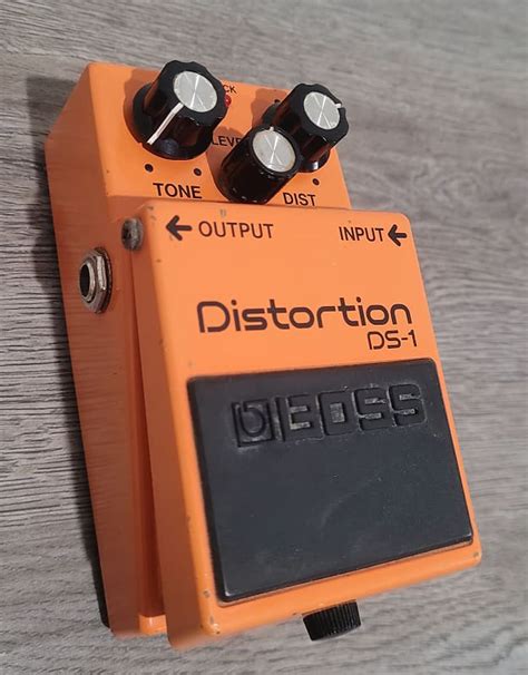 Boss Ds Distortion Silver Label In Original Box Reverb