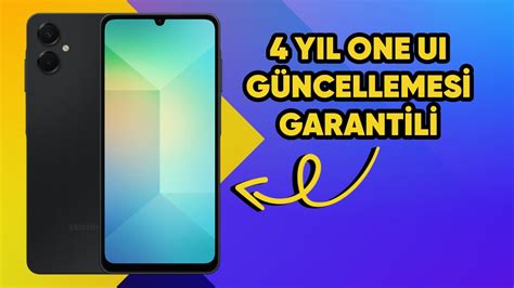 Dört Yıl One UI Güncellemesi Garantili Samsung Galaxy A06 5G Tanıtıldı