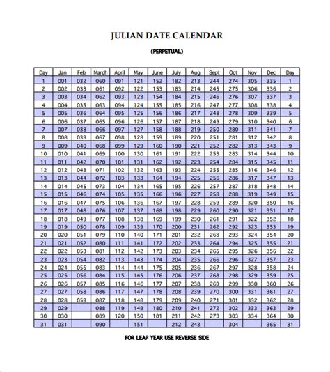 Calendar For Year Julian Zahra Tatum