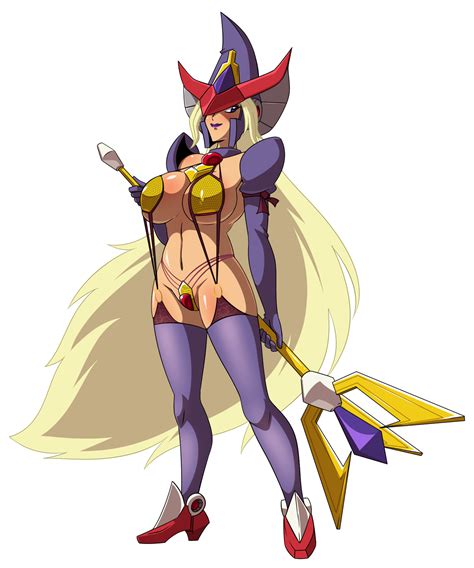 Busty Hentai Android Berkana Mega Man X Character Big Breasts