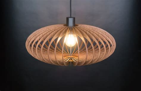 Wood Pendant Light Wooden Chandelier Mid Century Modern Pendant Light