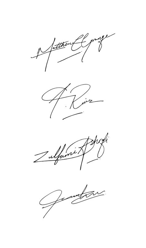 Artistic Signature Logo Unique Handwritten Custom Design